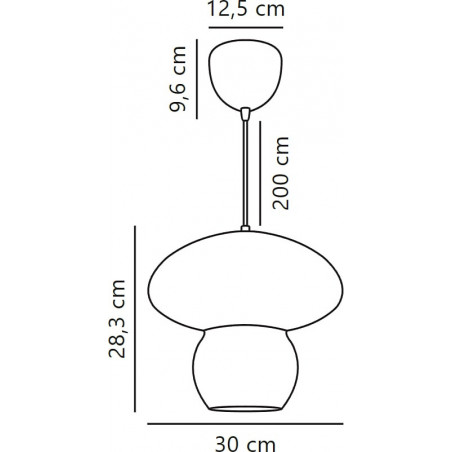 Lampa wisząca rattanowa Allie | Nordlux - Stylowe oświetlenie