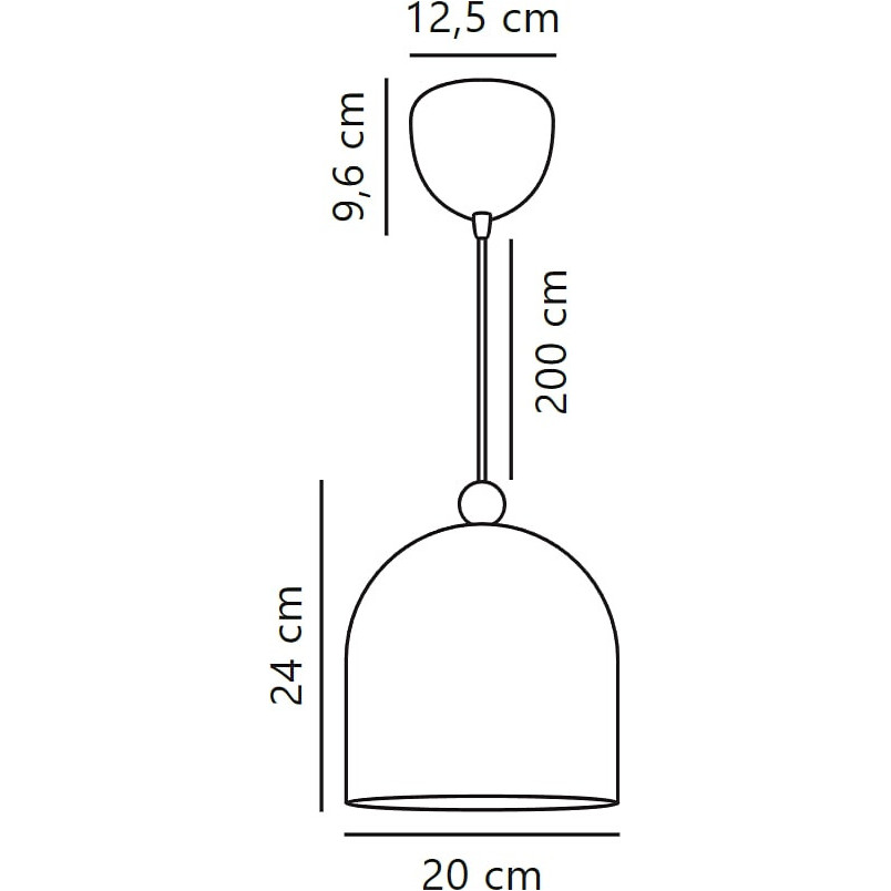 Lampa wisząca dla dziecka Gaston różowa | Nordlux