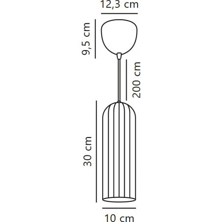 Lampa wisząca Miella Nordlux - Szkło, Biały Klosz | Sklep