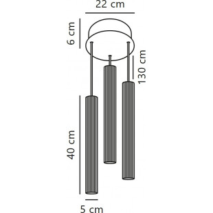 Lampa Wisząca Vico III Nordlux - Czarna, Metalowa | Sklep Lamp