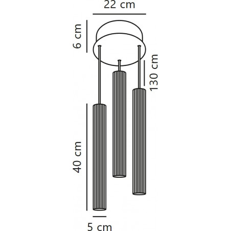 Lampa Wisząca Vico III Nordlux - Czarna, Metalowa | Sklep Lamp