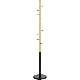 Wieszak stojący glamour Halmar W68 | Czarny/Złoty | Kup online