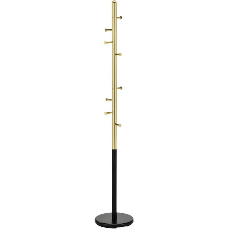Wieszak stojący glamour Halmar W68 | Czarny/Złoty | Kup online