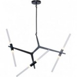Lampa wisząca Sticks VI czarna | Step Into Design