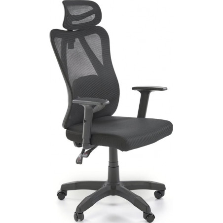 Fotel biurowy ergonomiczny Ramos Halmar | Czarny