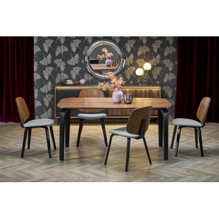 Stół Pedro Halmar 160x90 | Elegancki design, drewno orzech