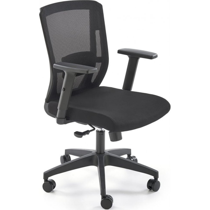 Fotel komputerowy Paredes czarny Halmar | Ergonomia i styl