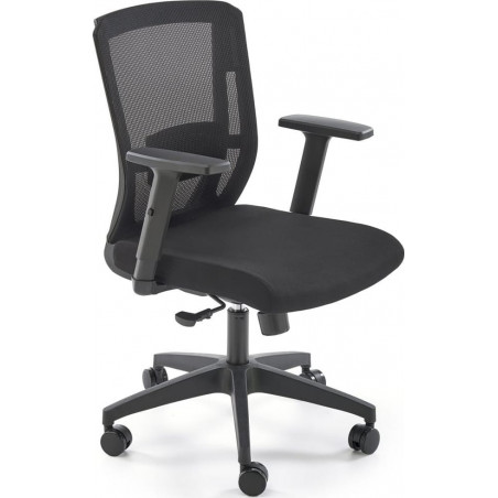Fotel komputerowy Paredes czarny Halmar | Ergonomia i styl