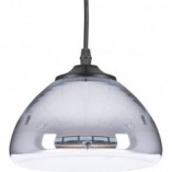 Lampa wisząca Victory Glow - Step Into Design | Srebrna, Szklana