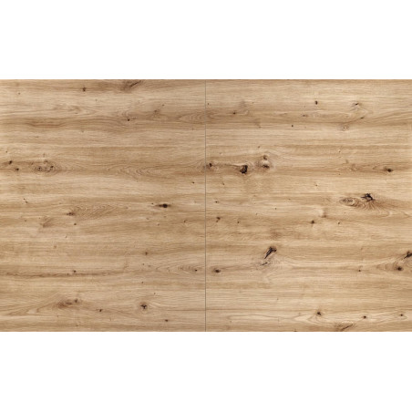 Stół rozkładany Lamello Halmar | Dąb Artisan/Czarny | 160-210x90cm
