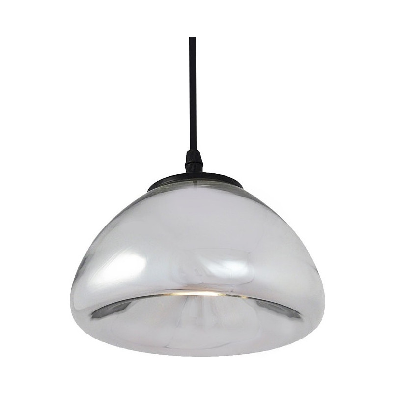 Lampa wisząca Victory Glow - Step Into Design | Srebrna, Szklana