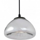 Lampa wisząca Victory Glow - Step Into Design | Srebrna, Szklana