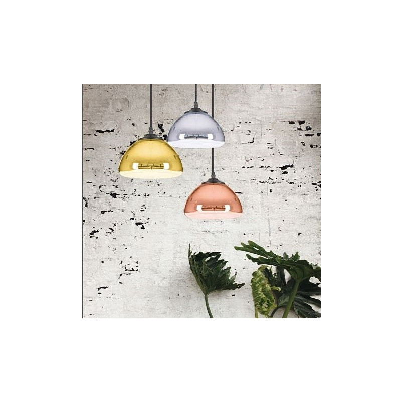 Lampa wisząca Victory Glow srebrna - Step Into Design