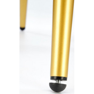 Krzesło welurowe muszelka K551 zielone Halmar | Elegancki design