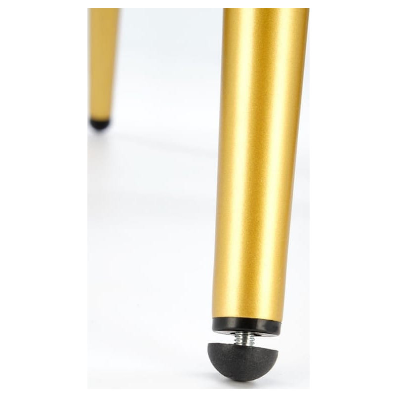Krzesło welurowe muszelka K551 zielone Halmar | Elegancki design