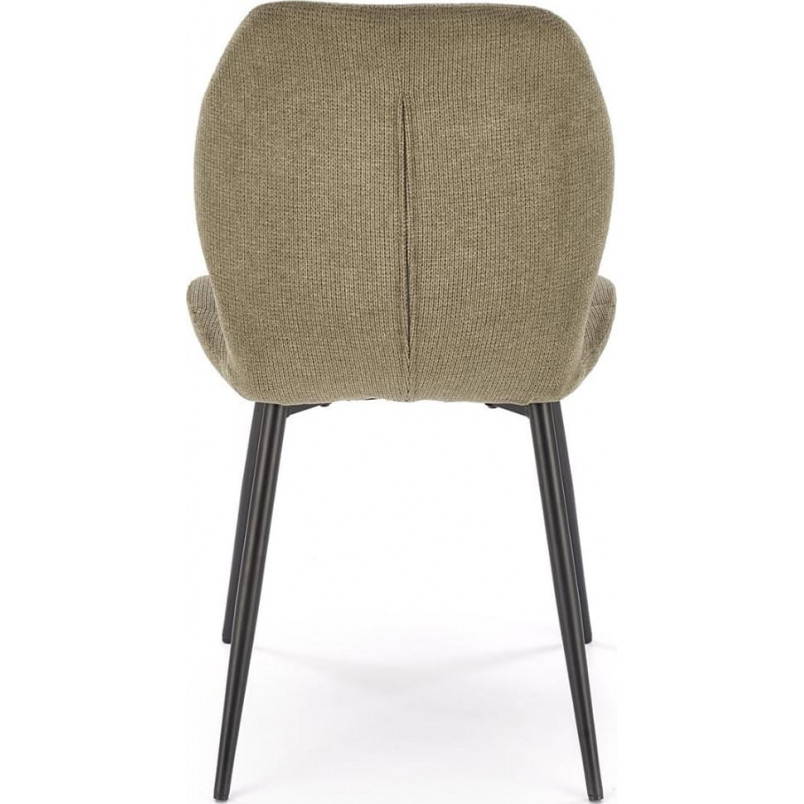 Krzesło pikowane oliwkowe Halmar K548 | Elegancki design