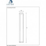 Słupek ogrodowy Combo LED 65cm Czarny - Lucide | Oświetlenie Ogrodu
