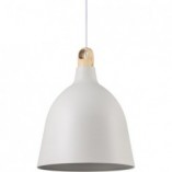 Lampa wisząca Moku | Szara, Skandynawska | Design For The People