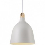 Lampa wisząca Moku | Szara, Skandynawska | Design For The People