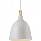 Lampa wisząca Moku | Szara, Skandynawska | Design For The People