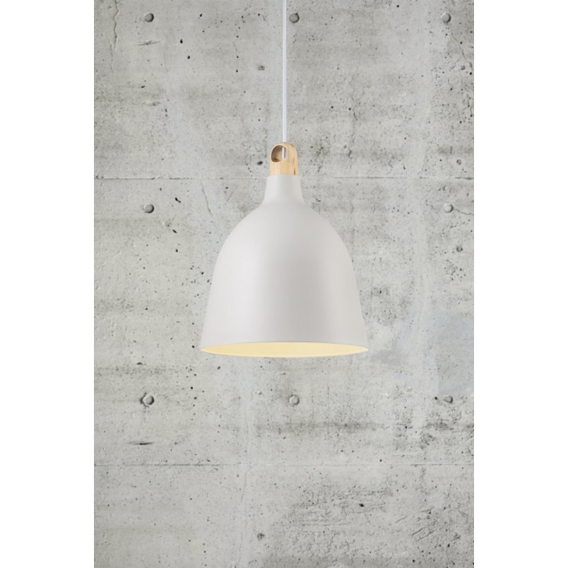 Lampa wisząca Moku | Szara, Skandynawska | Design For The People