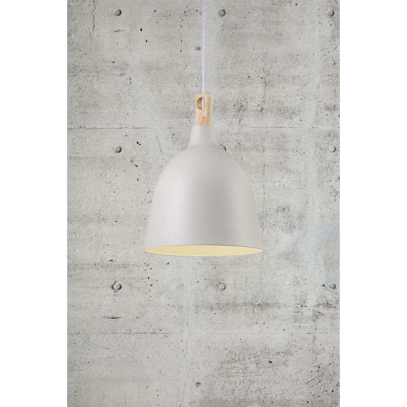 Lampa wisząca Moku | Szara, Skandynawska | Design For The People
