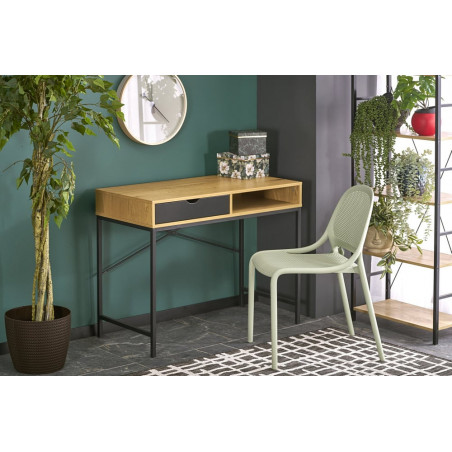 Biurko Halmar B50: Naturalny design, szuflada i półka - Kup teraz!