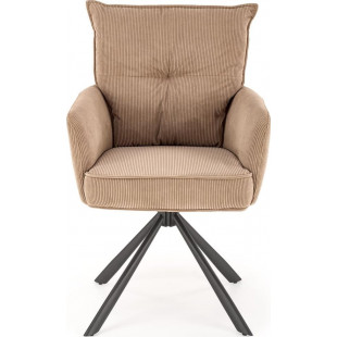 Krzesło obrotowe K528 Halmar cappuccino - Komfort i styl