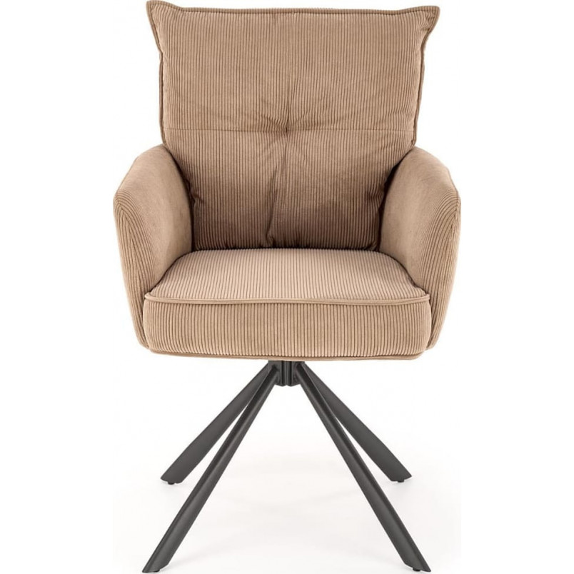 Krzesło obrotowe K528 Halmar cappuccino - Komfort i styl