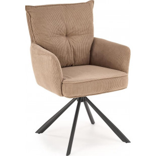 Krzesło obrotowe K528 Halmar cappuccino - Komfort i styl
