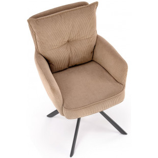 Krzesło obrotowe K528 Halmar cappuccino - Komfort i styl