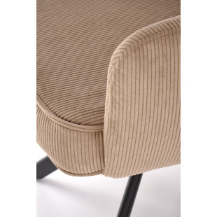 Krzesło obrotowe K528 Halmar cappuccino - Komfort i styl