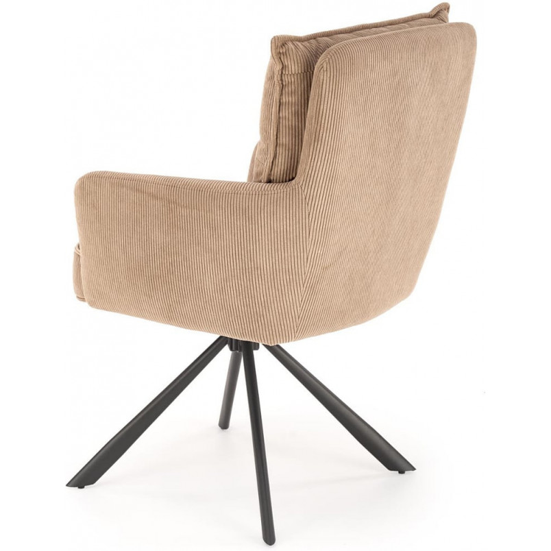 Krzesło obrotowe K528 Halmar cappuccino - Komfort i styl