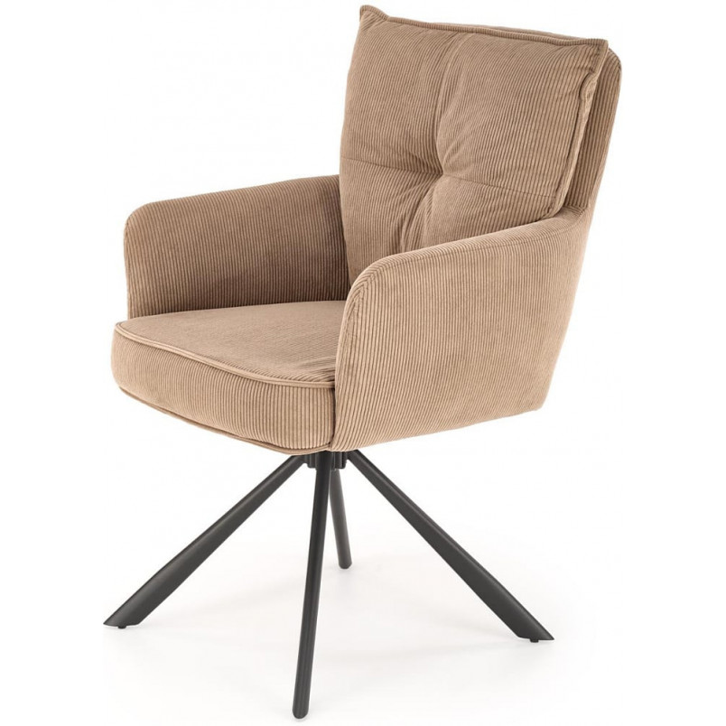 Krzesło obrotowe K528 Halmar cappuccino - Komfort i styl