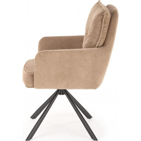 Krzesło obrotowe K528 Halmar cappuccino - Komfort i styl