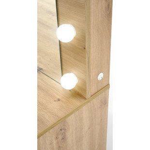 Toaletka Halmar Hollywood XL | 120x55cm, Dąb Aristan