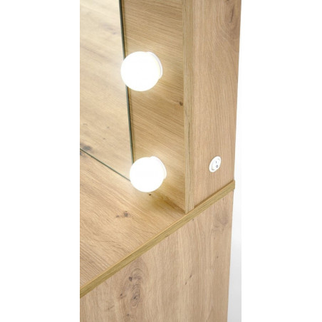 Toaletka Halmar Hollywood XL | 120x55cm, Dąb Aristan