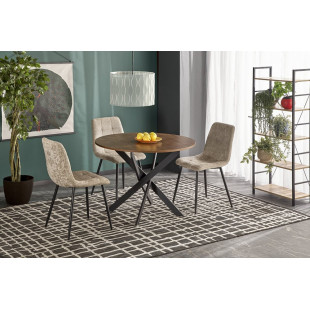 Stół okrągły Edgar 100cm Halmar - Design i funkcjonalność