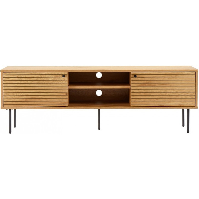 Szafka RTV Lattes | 120x40cm | Dąb Intesi | Skandynawski Design