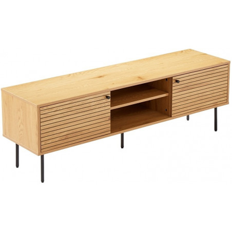 Szafka RTV Lattes | 120x40cm | Dąb Intesi | Skandynawski Design