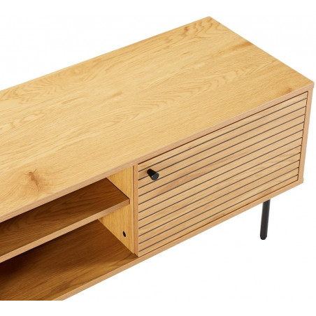 Szafka RTV Lattes | 120x40cm | Dąb Intesi | Skandynawski Design