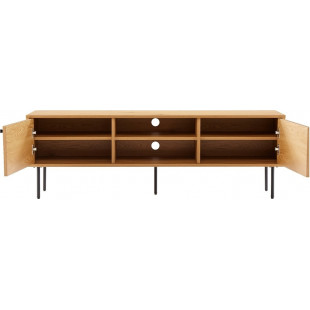 Szafka RTV Lattes | 120x40cm | Dąb Intesi | Skandynawski Design