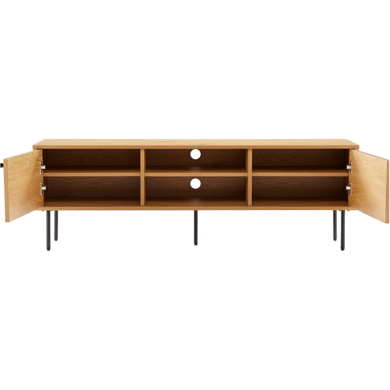 Szafka RTV Lattes | 120x40cm | Dąb Intesi | Skandynawski Design