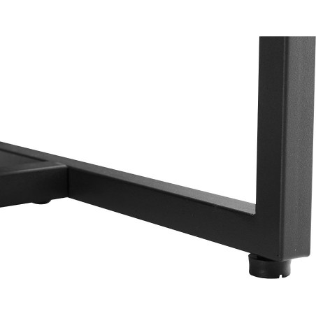 Szafka RTV Clar 160x40cm - Dąb/Czarny Intesi | Skandynawski Design