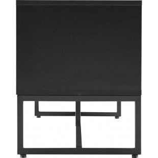 Szafka RTV Clar 160x40cm - Dąb/Czarny Intesi | Skandynawski Design