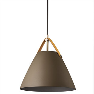 Lampa wisząca Strap beżowa | Design For The People