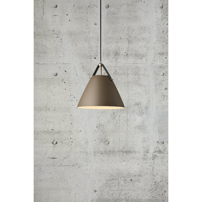 Lampa wisząca Strap beżowa | Design For The People