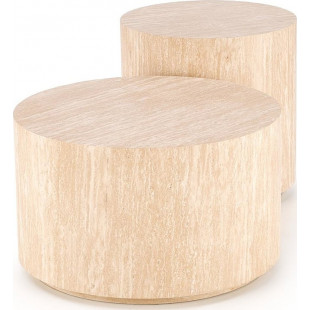 Stolik boczny Travertino 45cm Halmar - Elegancki design