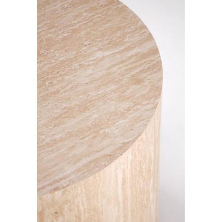 Stolik boczny Travertino 45cm Halmar - Elegancki design