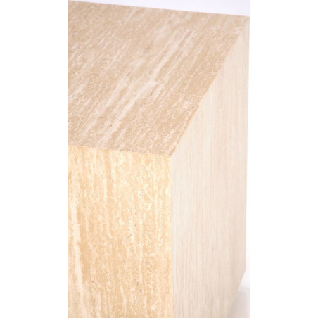 Stolik boczny kwadratowy Travertino 45x45cm Halmar | Sklep meblowy